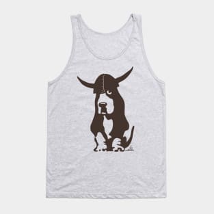 Sad Jack + Viking Helmet Tank Top